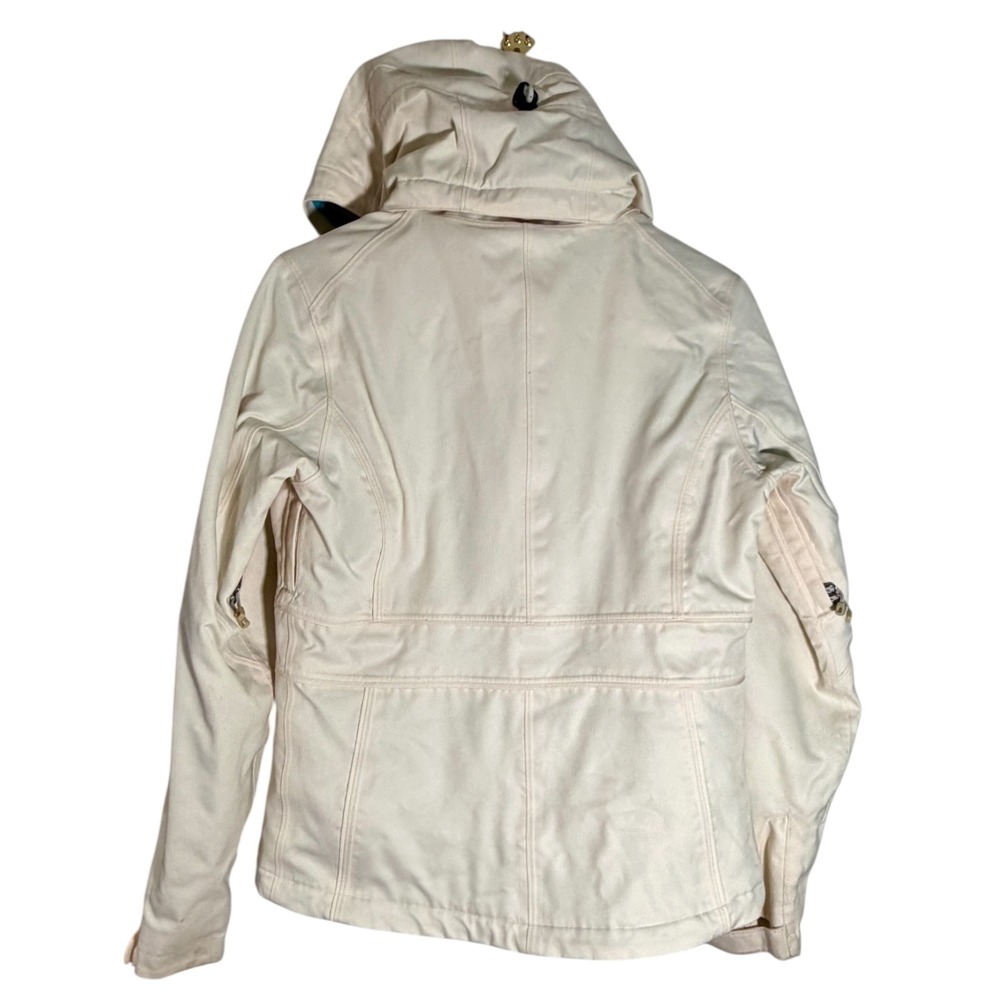 Patagonia Women's Snowbelle Ski Snowboard Insulated Full Zip Jacket White Small - Picture 2 of 4